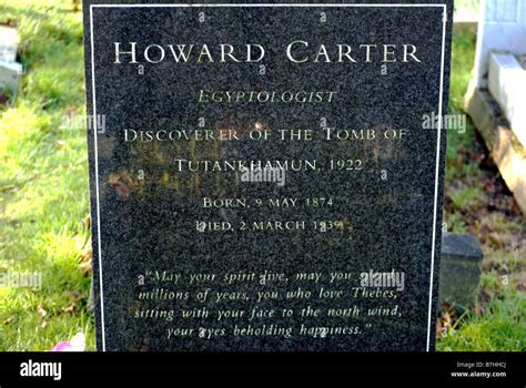 Howard carter gravestone